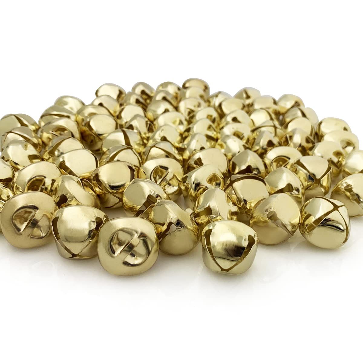 CLLOOTVE Jingle Bells 1-Inch/ 25mm Metal Craft Bells, for Holiday Home Christmas Festival Party Wedd | Amazon (US)
