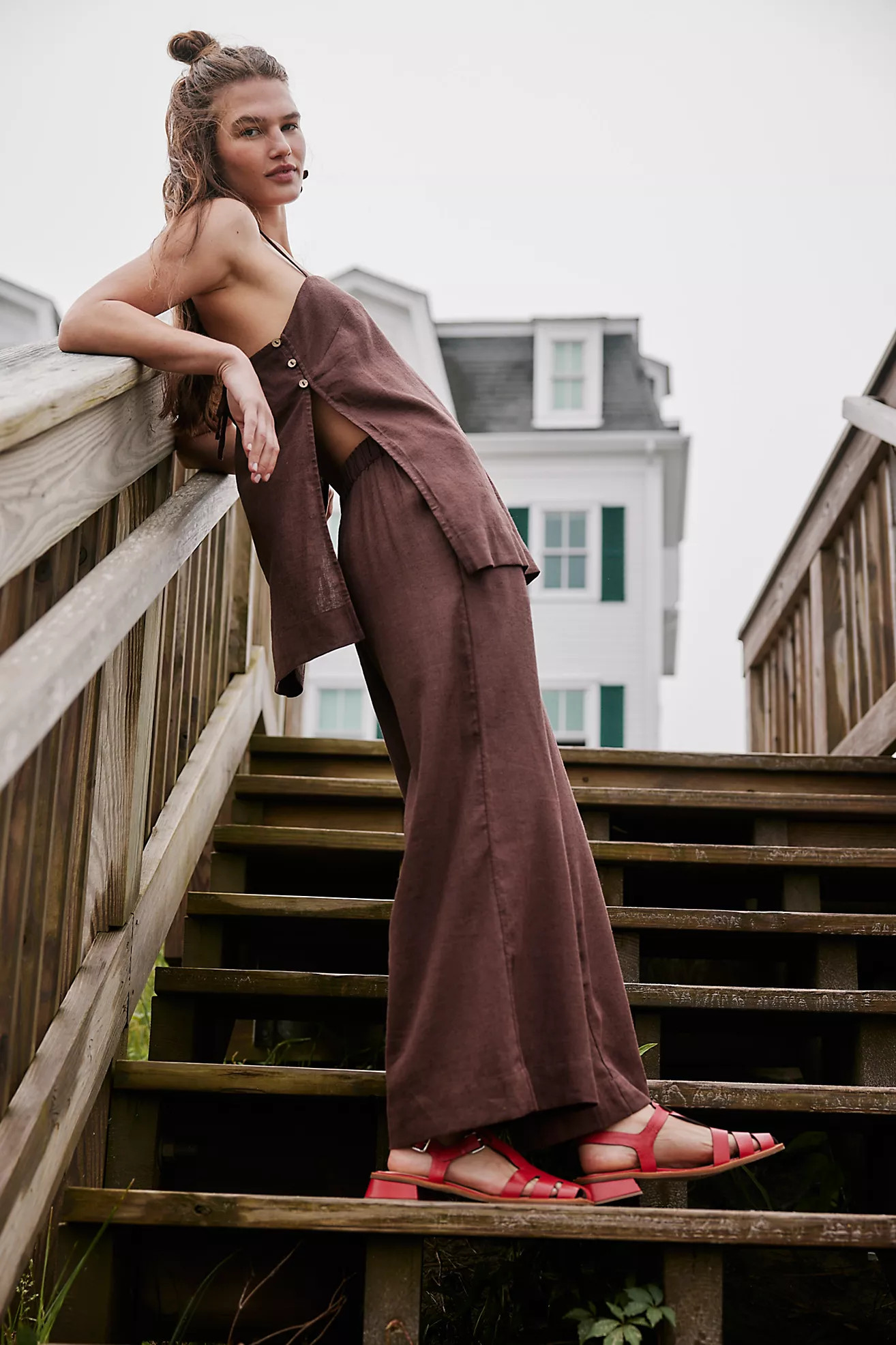 Sightseer Linen Set | Free People (Global - UK&FR Excluded)