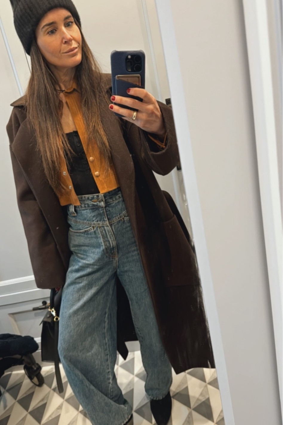 Only a few sizes left in my brown cropped jacket! 

#LTKstyletip #LTKSeasonal