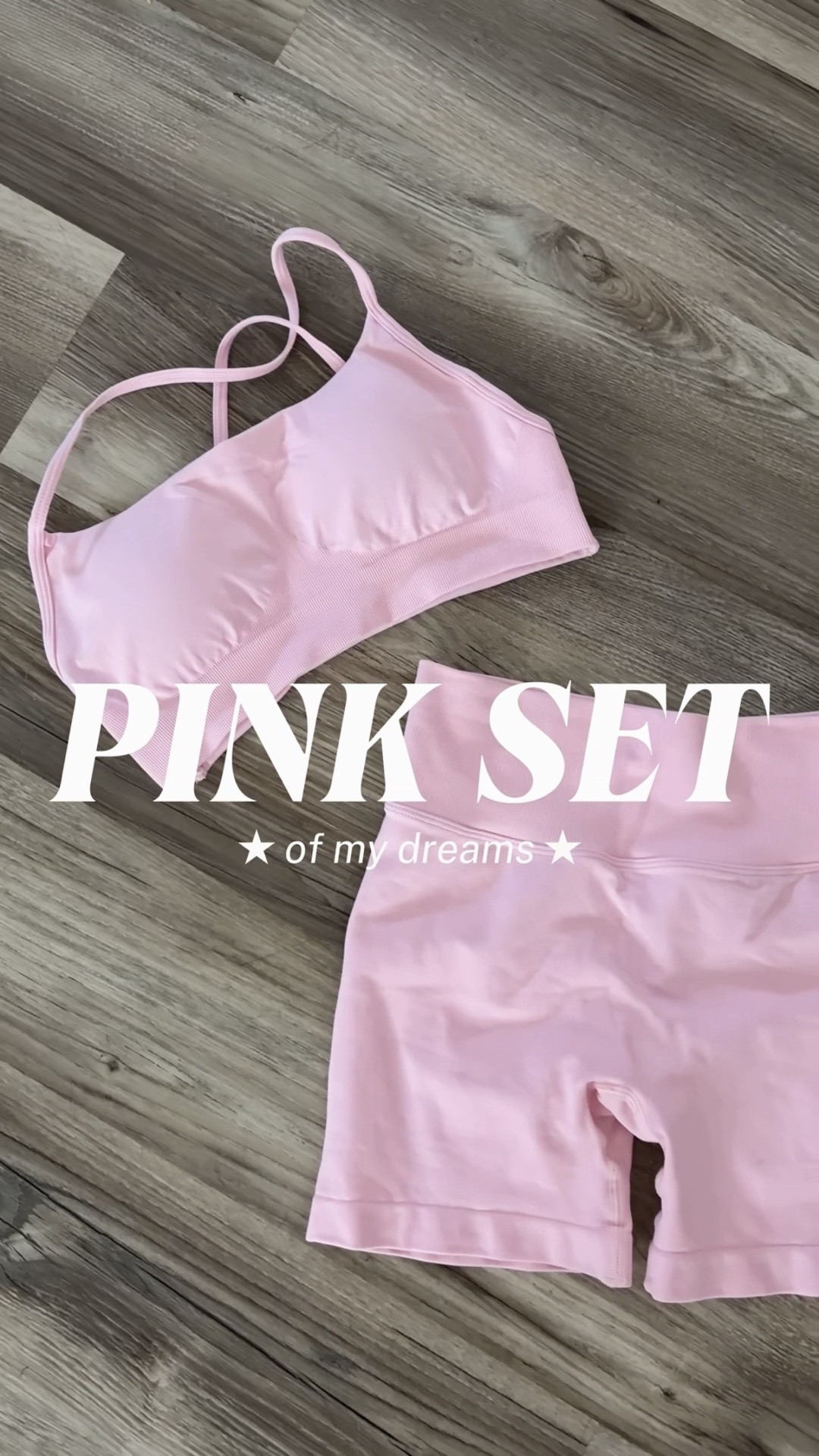 pink set of my dreams 🌸 wearing size M

#LTKfitnessgoals #LTKootd #LTKActive