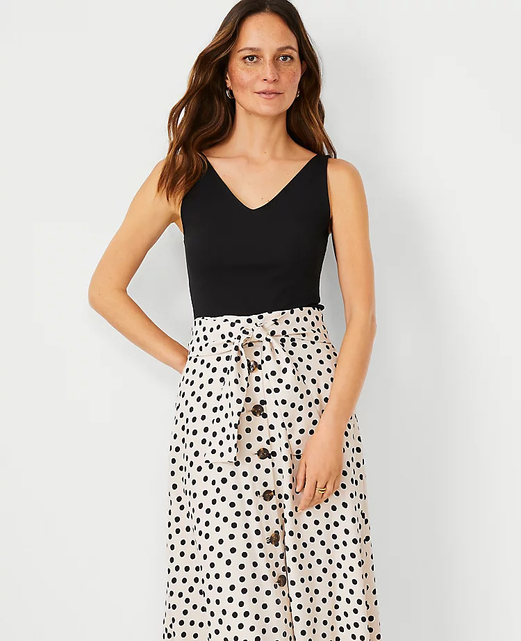 Double V Tank Top | Ann Taylor | Ann Taylor (US)