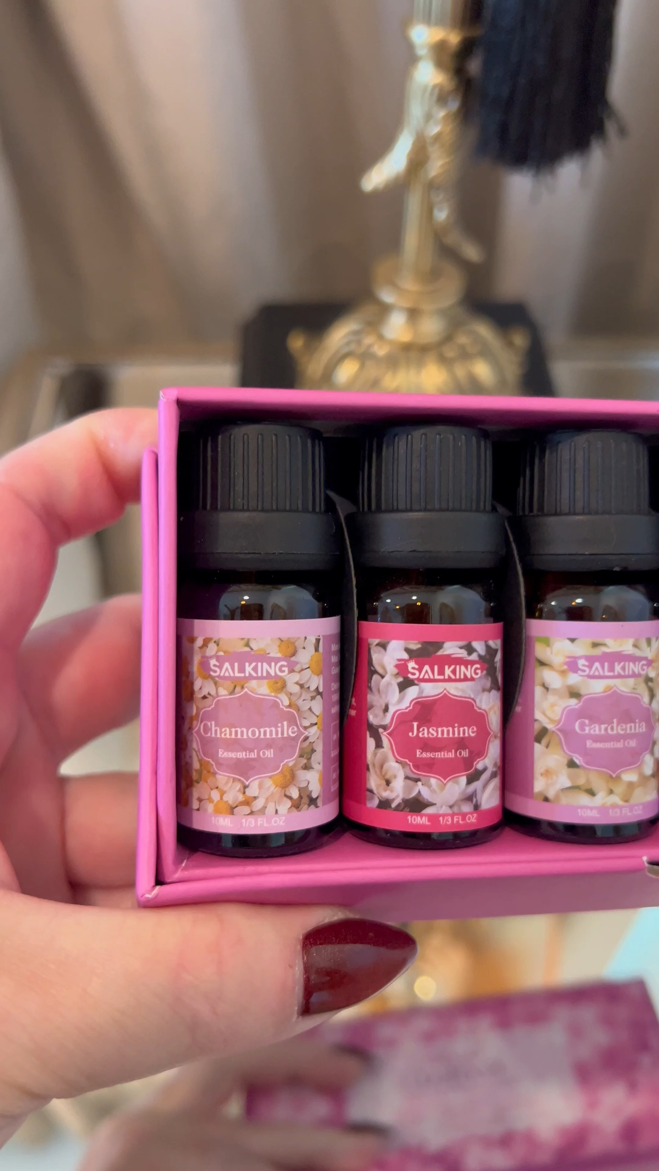 Floral essential oils, lavender, rose, jasmine! They all smell amazing 

#essenialoil
#home 
#flowers

#LTKHome