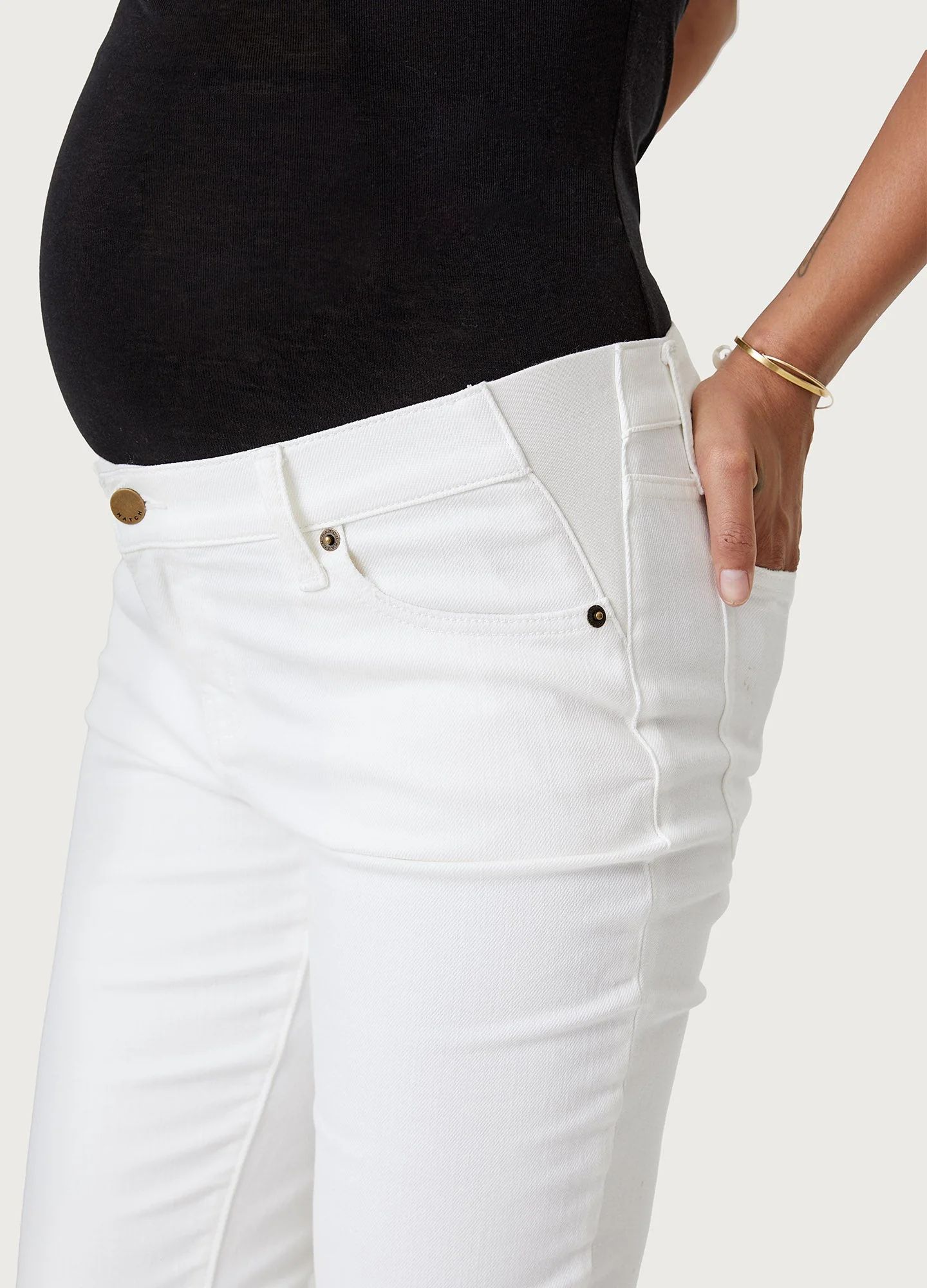 The Crop Maternity Jean | Hatch Collection