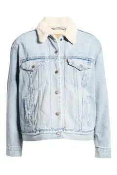 Levis® Ex-Boyfriend Faux Shearling Lined Denim Jacket | Nordstrom