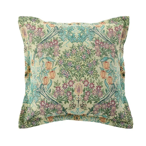Better Homes & Gardens 20x20 Inch Hannah Flowing Floral Throw Pillow Cover | Walmart (US)