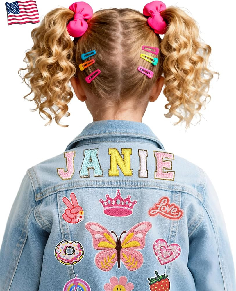Personalized Jean Jacket for Girls and Boys, Toddler Back to School Clothes\uff0cCustom Kids Jack... | Amazon (US)