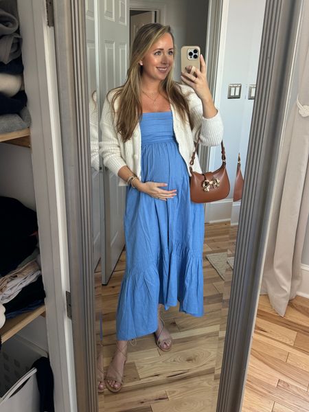 Monday work wear OOTD - pregnancy style 

#LTKitbag #LTKfindsunder50 #LTKbaby