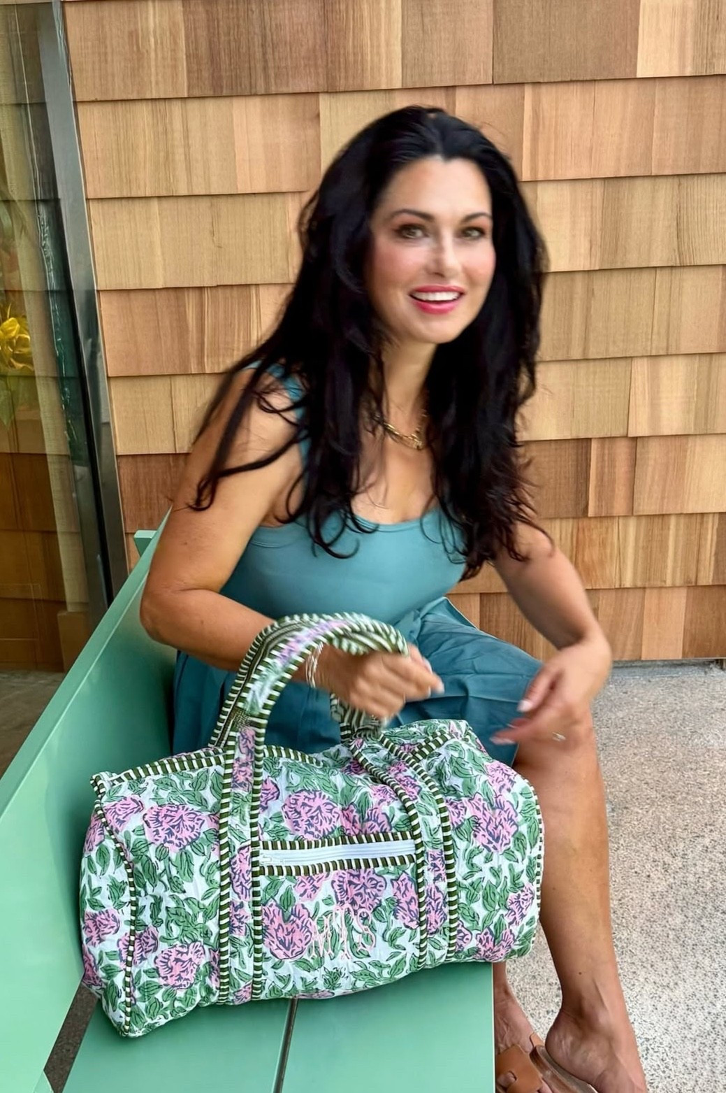 The cuteness and quality of this Quilted Block-Print Tote Bag can't be beat!🌸
There are so many fun prints to choose from, it comes with your initials embroidered in your color choice, and you can even get a matching makeup bag! @KenzKustomz 
#totebags #quiltedtotebag #tote #totebag #dufflebag

#LTKgrwm #LTKvlog #LTKdayinmylife