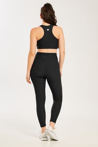 Croco Skin Seamless Leggings Black | Booty by Brabants | Booty by Brabants