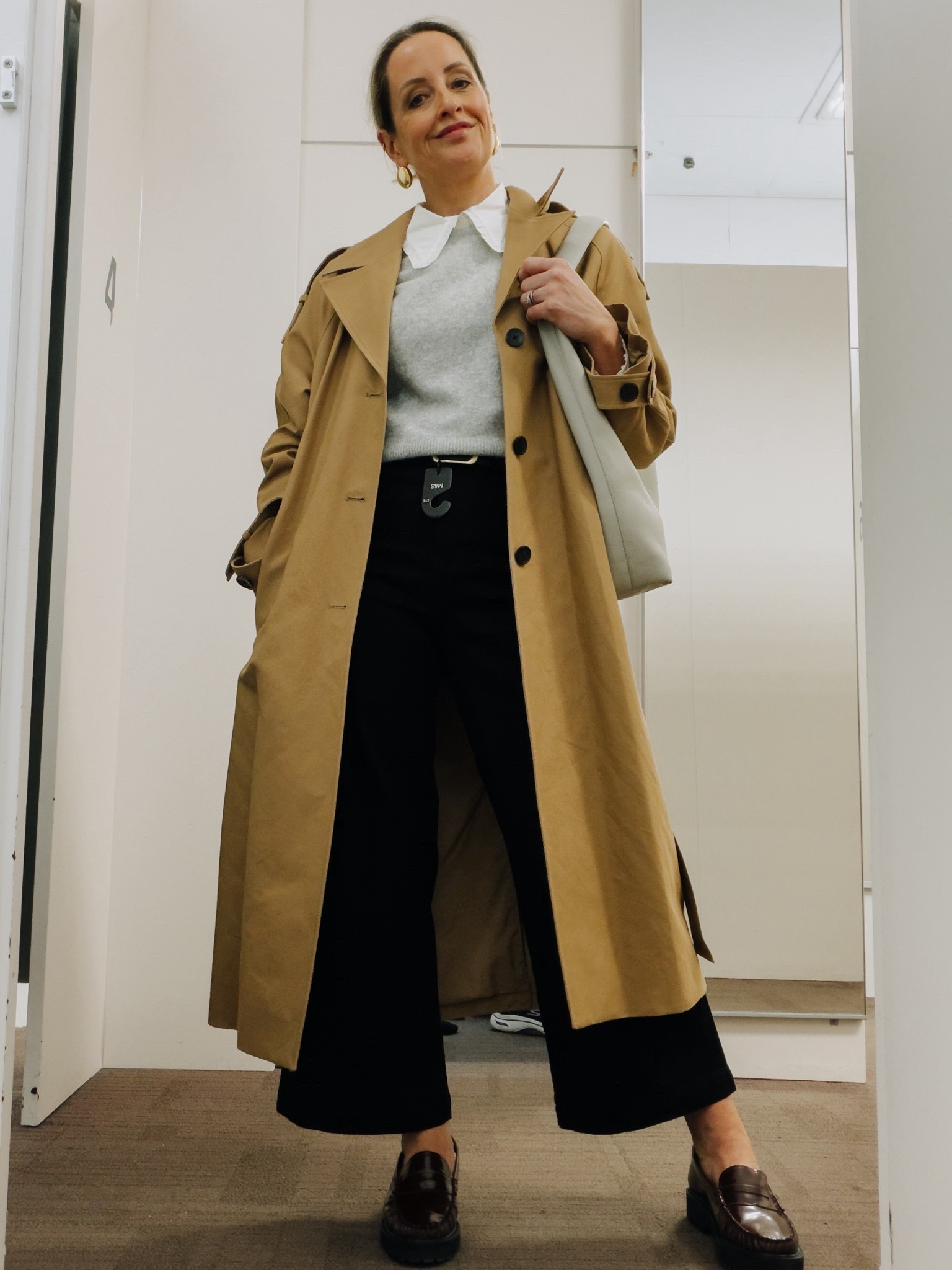 Marks & Spencer | Winter Style | Spring Style | Neutrals | Layering | Wide Leg Jeans 

#LTKwinter #LTKjeans #LTKuk