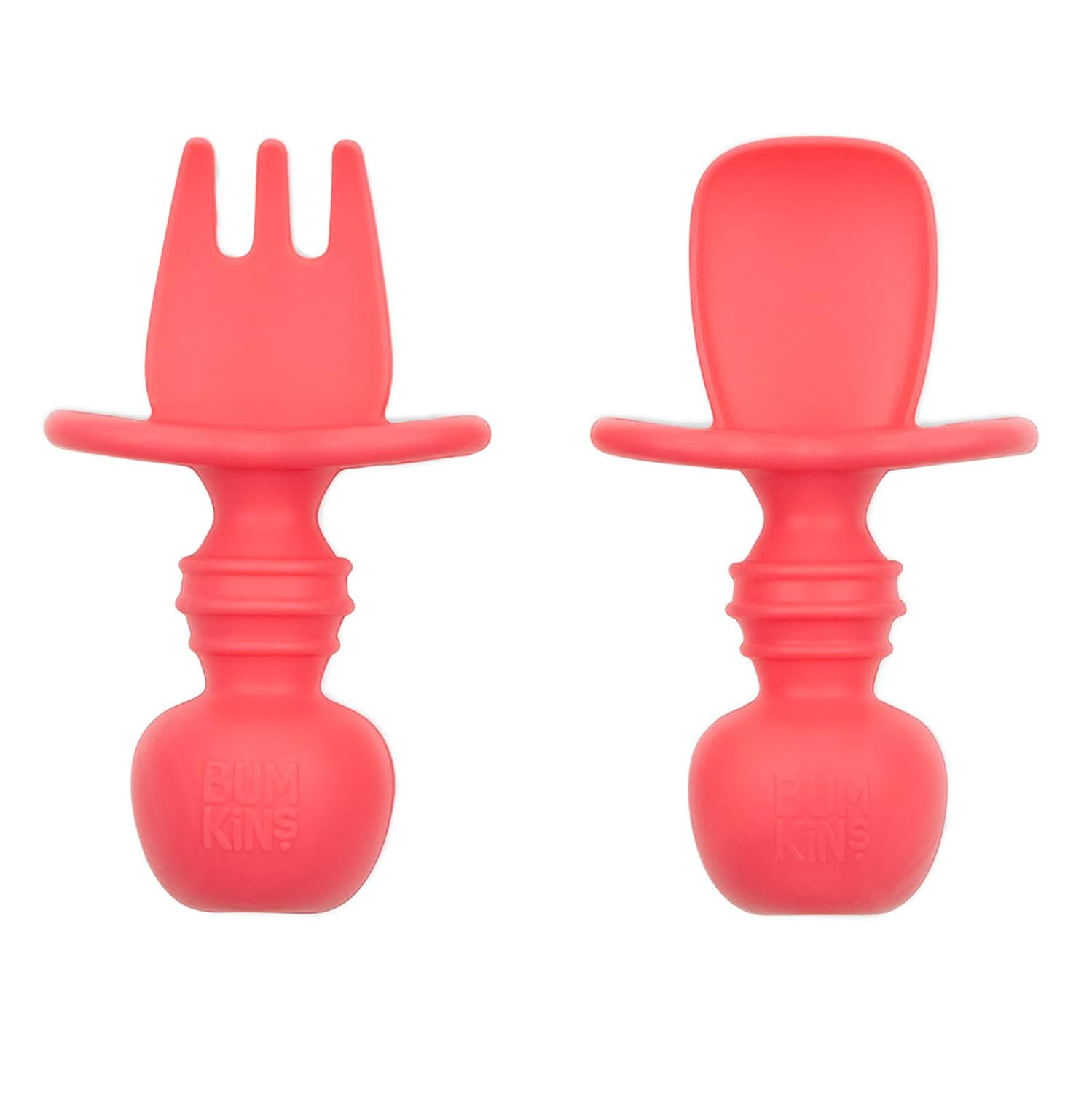 Bumkins Baby Utensils, Utensil Set, Chewtensils Silicone Baby Spoons for Dipping, Self-Feeding, B... | Amazon (US)