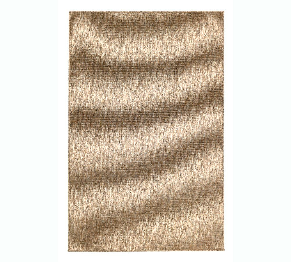 Custom Outdoor Boucle Weave Rug | Pottery Barn (US)