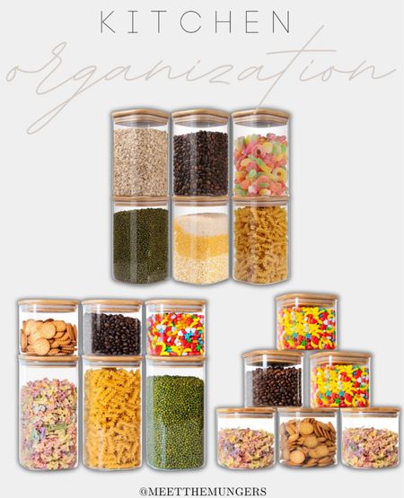 Kitchen Organization Canisters and Containers

Kitchen / kitchen organization/ tupperware / glass canisters / food storage / food containers 




#LTKsalealert #LTKhome #LTKfindsunder50