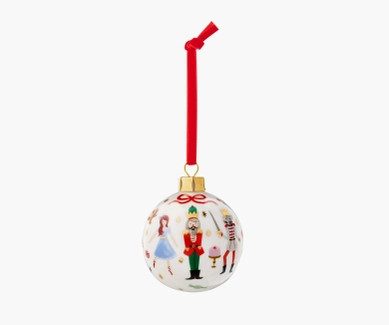Nutcracker Holiday Porcelain Ornament | Rifle Paper Co. | Rifle Paper Co.