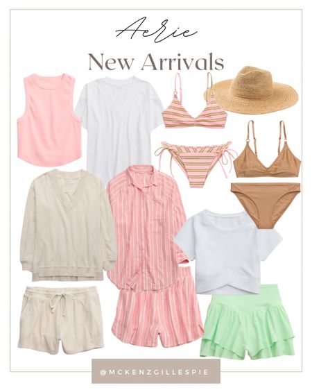 Aerie new arrivals perfect for spring, summer, or vacation! Shop these tops, bottoms, and swimsuits  during the LTK Spring Sale! 

#LTKSpringSale #LTKSeasonal #LTKfindsunder100