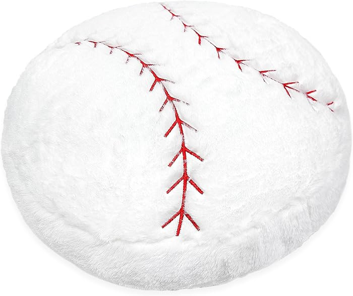 Baseball Plush, 18 inch Baseball Pillow Soft Fluffy | Amazon (US)
