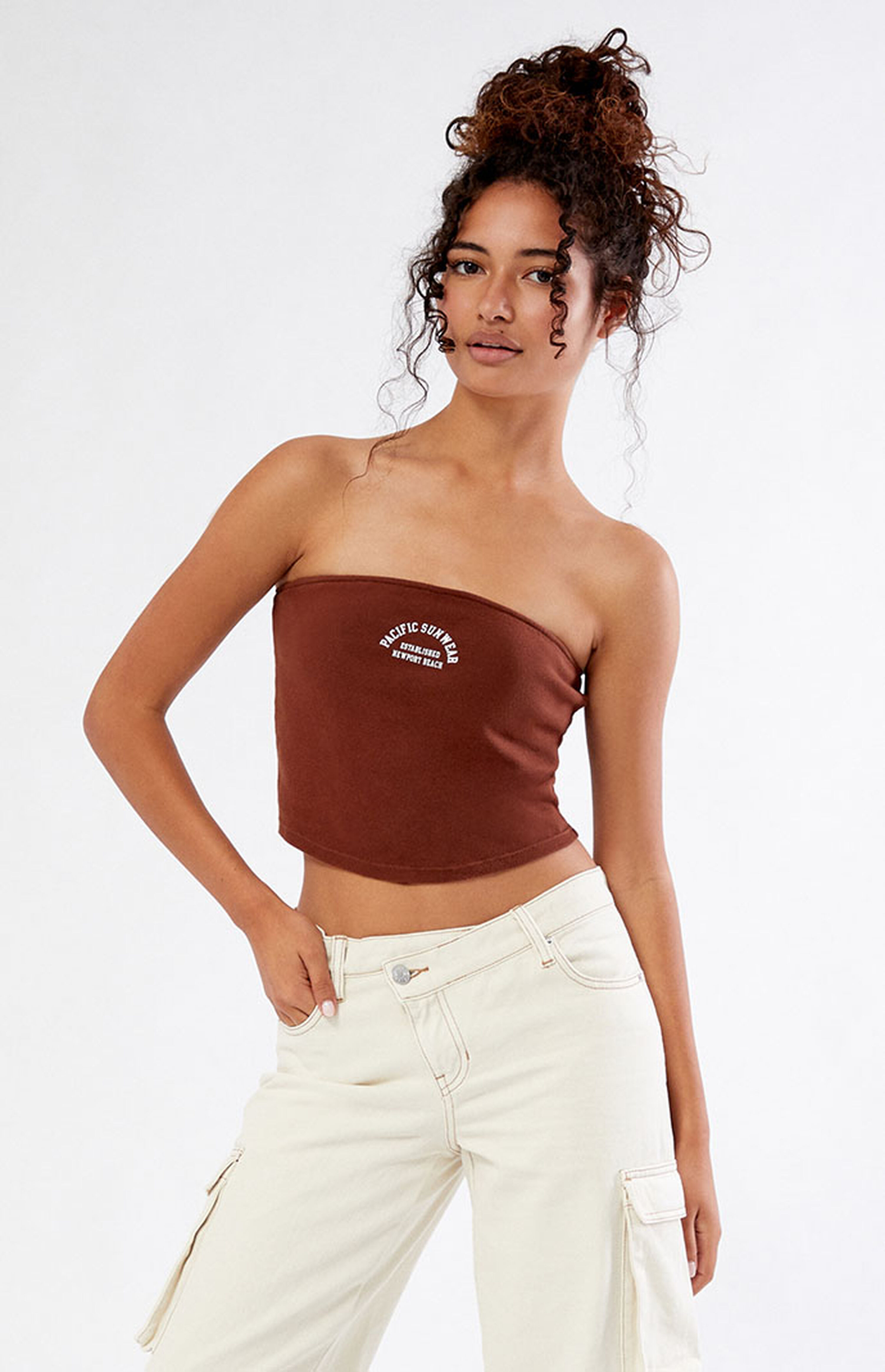 PacSun Pacific Sunwear Est. Newport Beach Tube Top | PacSun
