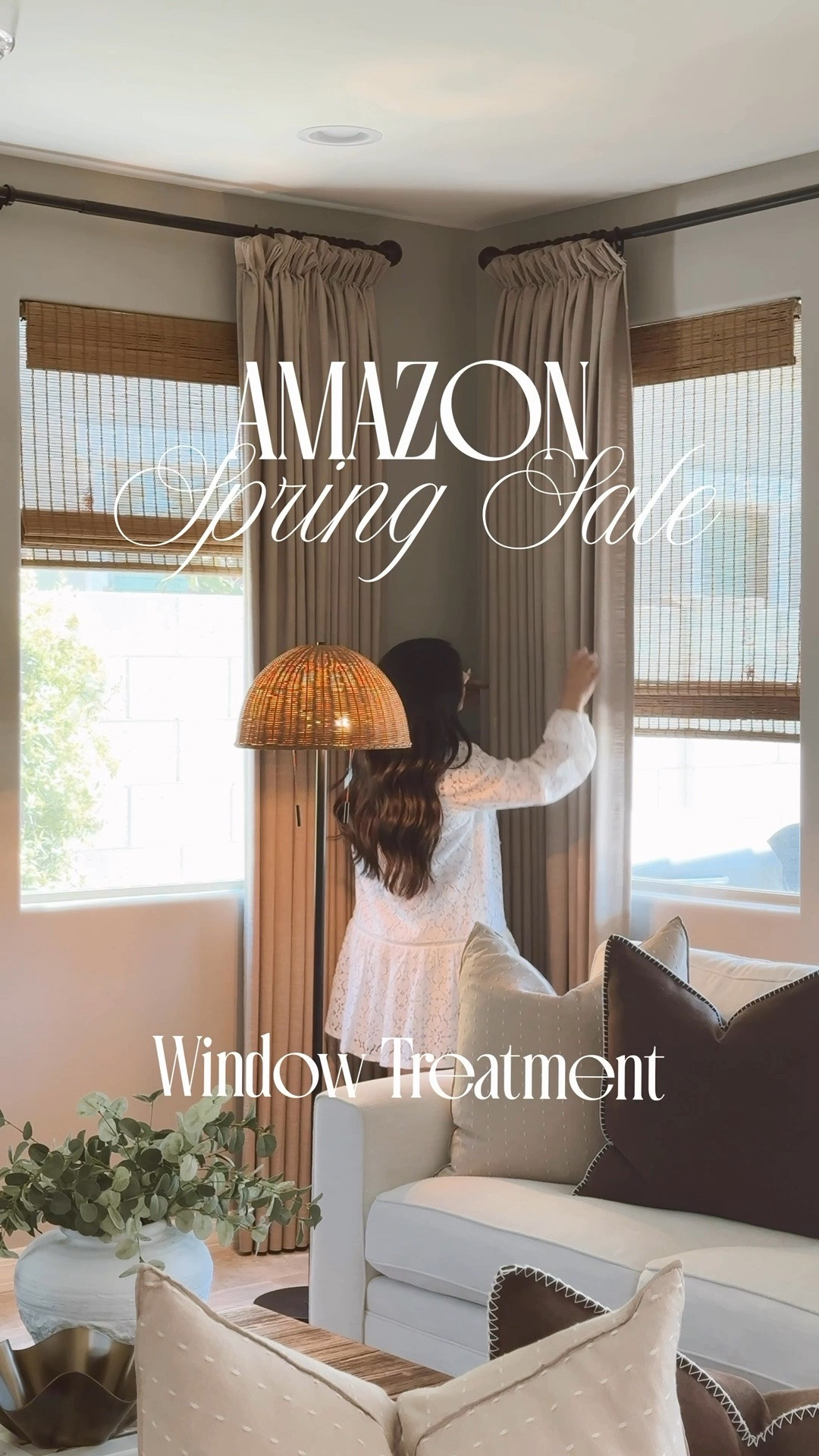 One of my favorite ways to instantly elevate a space? Beautiful window treatments 🤍
The Amazon Big Spring Sale Window Treatment Edition is here and I’m sharing some of my favorite finds that can make any room feel softer, warmer, and so much more finished ✨
@amazon #founditonamazon #ad
#AmazonBigSpringSale #WindowTreatments #HomeDecorFinds #AmazonHomeFavorites #InteriorStyling 

#LTKHome #LTKSaleAlert #LTKSeasonal