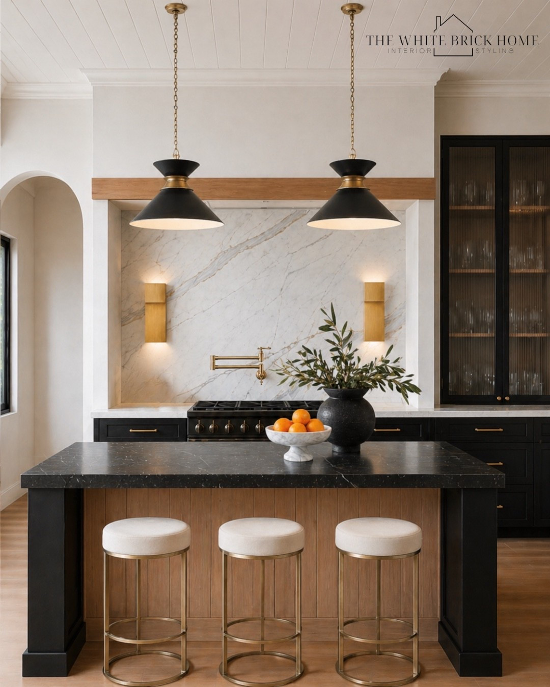 Modern warmth meets timeless luxury - where rich marble, brass accents, and soft wood tones create an effortlessly elevated kitchen. 

Kitchen, kitchen design, kitchen decor ideas, kitchen accessories, kitchen decor, kitchen lighting, kitchen pendant, stools, counter stools, bar stools, stools, kitchen lighting, kitchen decor, kitchen finds, wall sconce, kitchen island, home design, kitchen design, wayfair, lumens, pottery barn, crate and barrel, visual comfort 

#LTKHome #LTKSaleAlert #LTKSeasonal