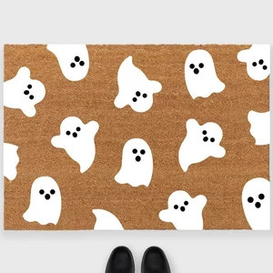 Halloween Doormat Boo Ghost Welcome Mat Halloween Door Mat - Etsy | Etsy (US)
