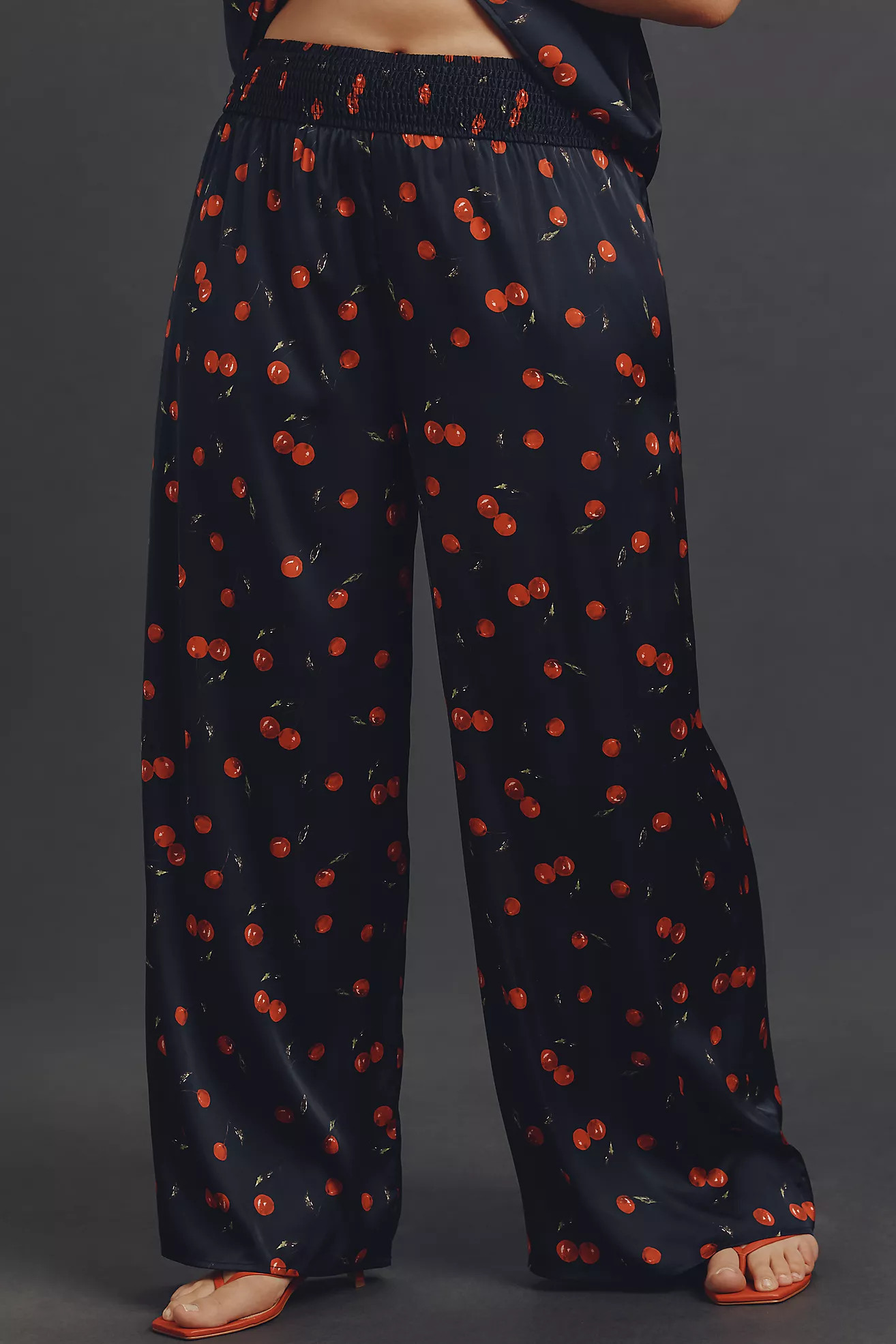 Hutch Plus Smocked-Waist Wide-Leg Pants | Anthropologie (US)