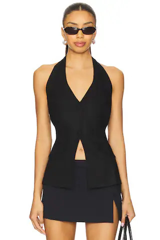 Steve Madden Brielle Top in Black from Revolve.com | Revolve Clothing (Global)