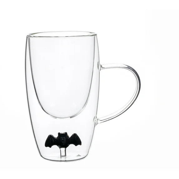 Way to Celebrate Coffee Glass Mug Bat | Walmart (US)