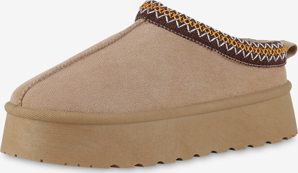 Van Hill Huisschoenen 'Lisa' in Beige | ABOUT YOU | ABOUT YOU NL