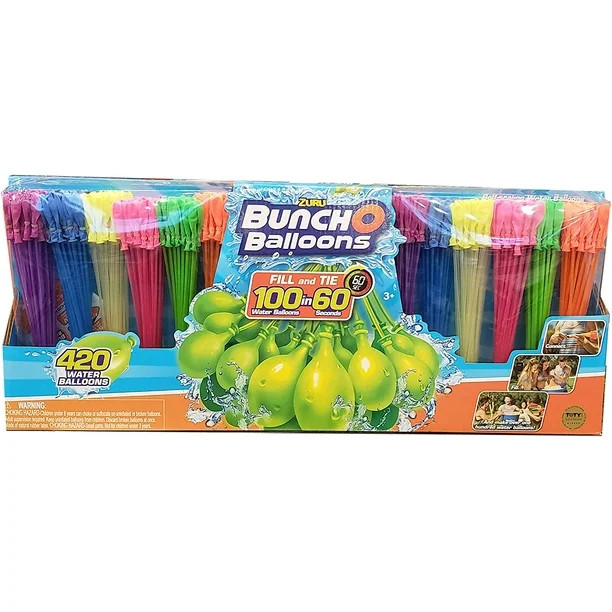 Zuru Bunch O Balloons, 420 Instant Self Sealing Water Balloons | Walmart (US)