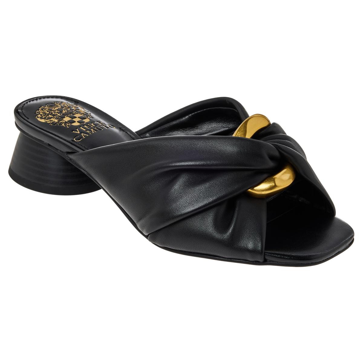 Vince Camuto Liane Ornamented Slide Sandal | HSN