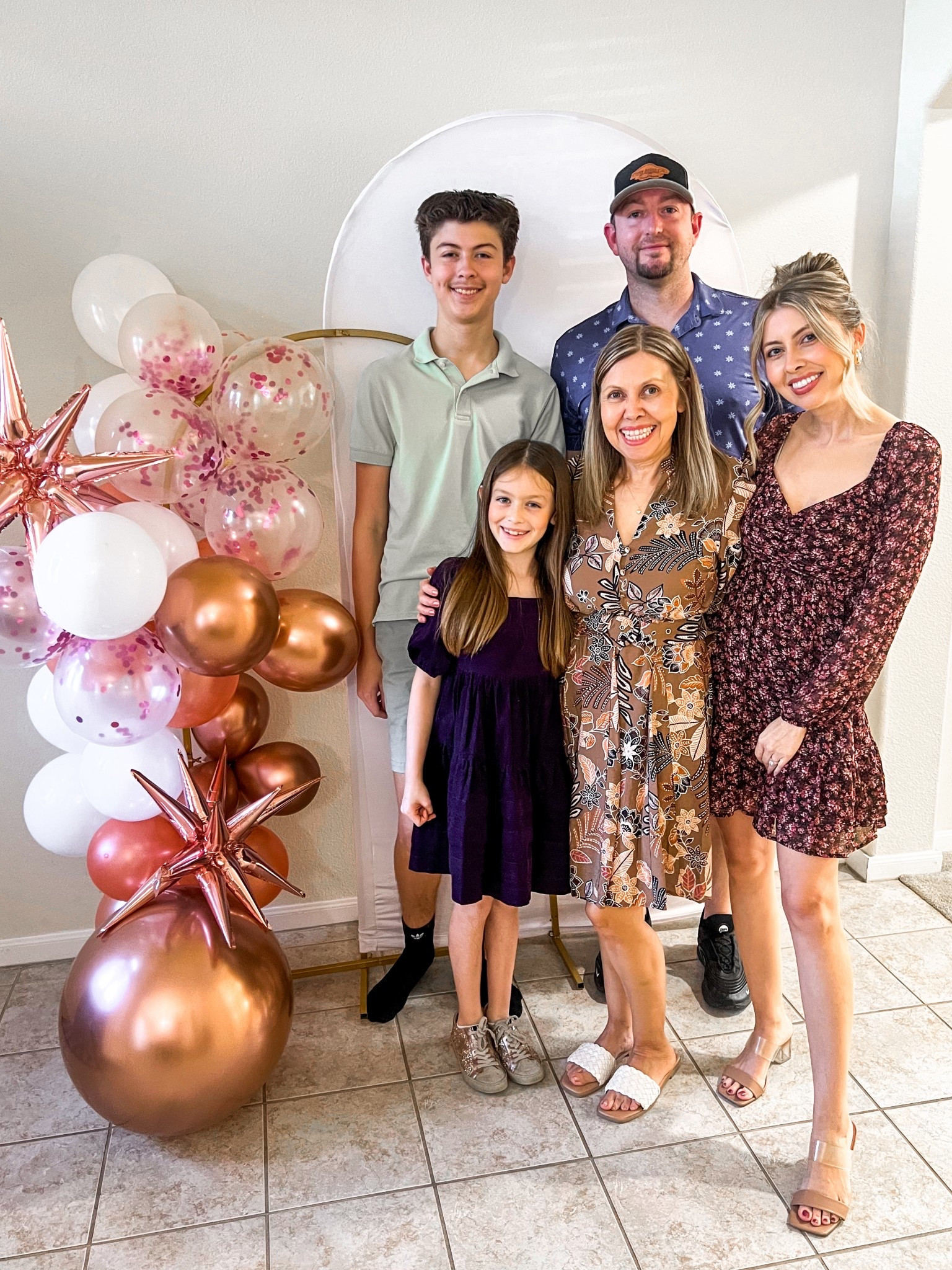 Brynn’s dark purple puff sleeve dress is $25 right now! She’s all about comfort and this one is flowy and comfy! Shes wearing a size medium for reference.

My dress (far right) is also on sale under $30. I’m wearing a size XS for reference. 

#LTKootd #LTKHoliday #LTKCyberWeek