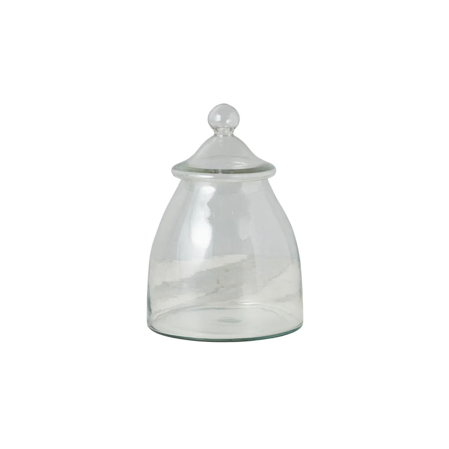 French Bistro Vintage Glass Bon Bon Jar with Lid - 7.8"L x 5.11"W x 11.2"H | Wayfair North America