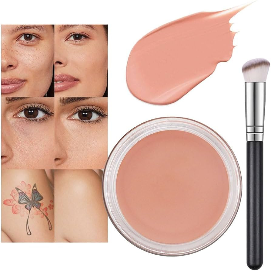 Pot Concealer Full Coverage Set,under Eye Brightener Concealer for Conceals Dark Circles,Waterpro... | Amazon (US)