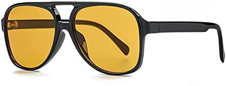 Amazon.com: NIDOVIX Polarized Classic Vintage Aviator Sunglasses for Men Women Large Frame Retro ... | Amazon (US)
