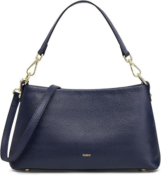 Kattee Genuine Leather Crossbody Bags for Women 2026 Trendy, Small Tote Purses Shoulder Handbags ... | Amazon (US)