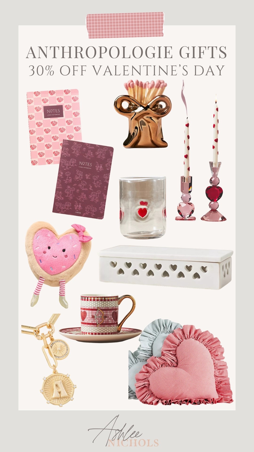 30% off select Anthropologie Valentine’s Day decor and gifts!

Valentine’s Day, Galentine’s day, heart decor, seasonal decor

#LTKValentine #LTKSaleAlert #LTKHome