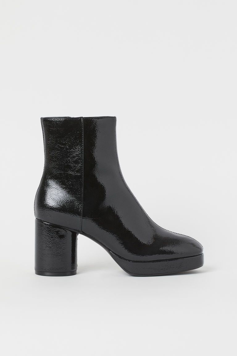H & M - Warm-lined High Profile Boots - Black | H&M (US + CA)