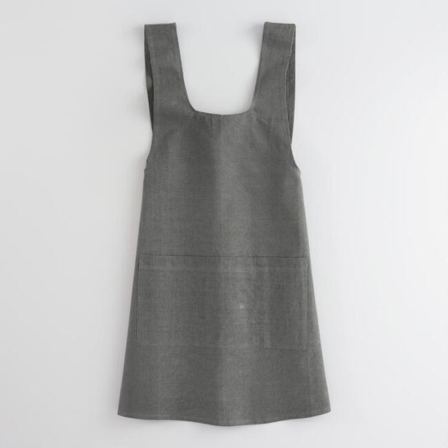 Gray Washed Cotton Smock | World Market