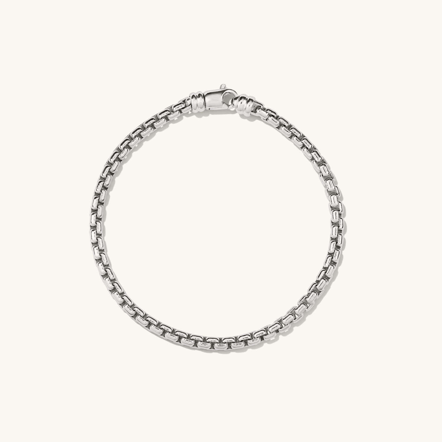 Round Box Chain Bracelet | Mejuri (Global)
