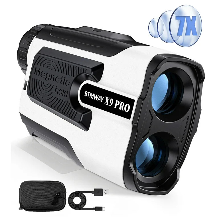 BTMWAY Laser Golf Rangefinder 900 Yards | 7X Magnification with Slope Switch, X9 PRO | Walmart (US)