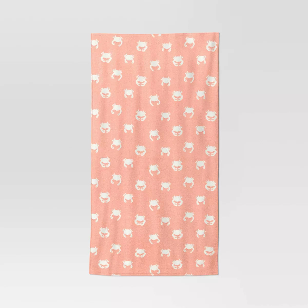 Crabs Beach Towel Coral - Sun Squad™ | Target
