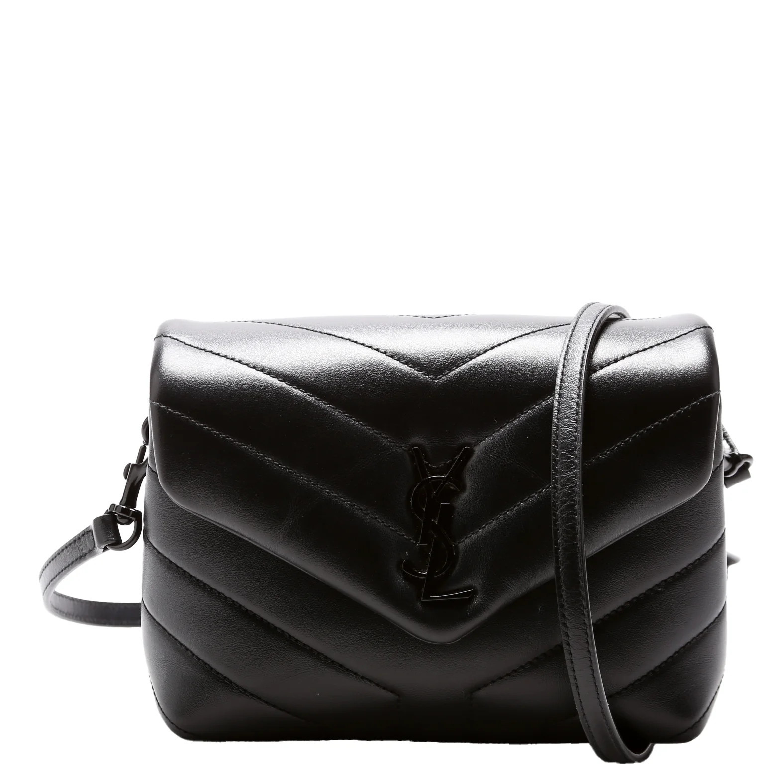 Lou Lou Satchel Toy Crossbody 678401 Black | Keeks Designer Handbags