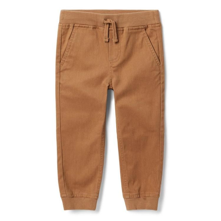 The Classic Twill Jogger | Janie and Jack