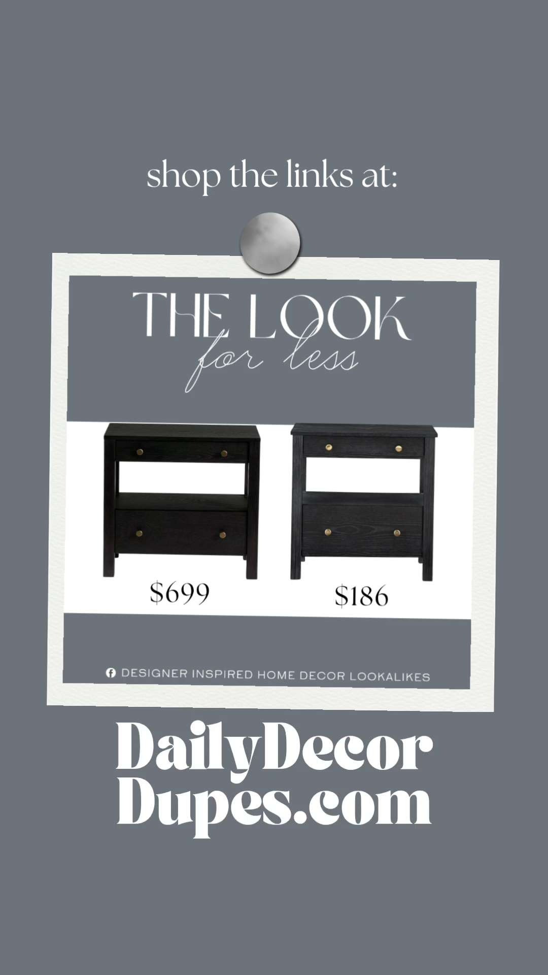 Inspired by Pottery Barn Nightstand. 2-Drawer Nightstand with Storage. Bedside Storage Table. Storage Nightstand with Drawers. Modern Minimalist Nightstand. Sleek Bedside Table. Chic Bedroom Storage. 

Home more affordable option find copy cat similar look for less budget friendly affordable cheap cheaper beautiful pretty. Clearance sale coupon code discount code promo code luxury lookalike look a like Inspo inspiration inspired by idea ideas Love like these? I share multiple every day in my FB group. 

 #potterybarninspired #nightstand #bedsidetable #bedroomstoroage #bedroominspo #modernhome #storagesolution #furniturefinds #LTKHome #LTKSaleAlert