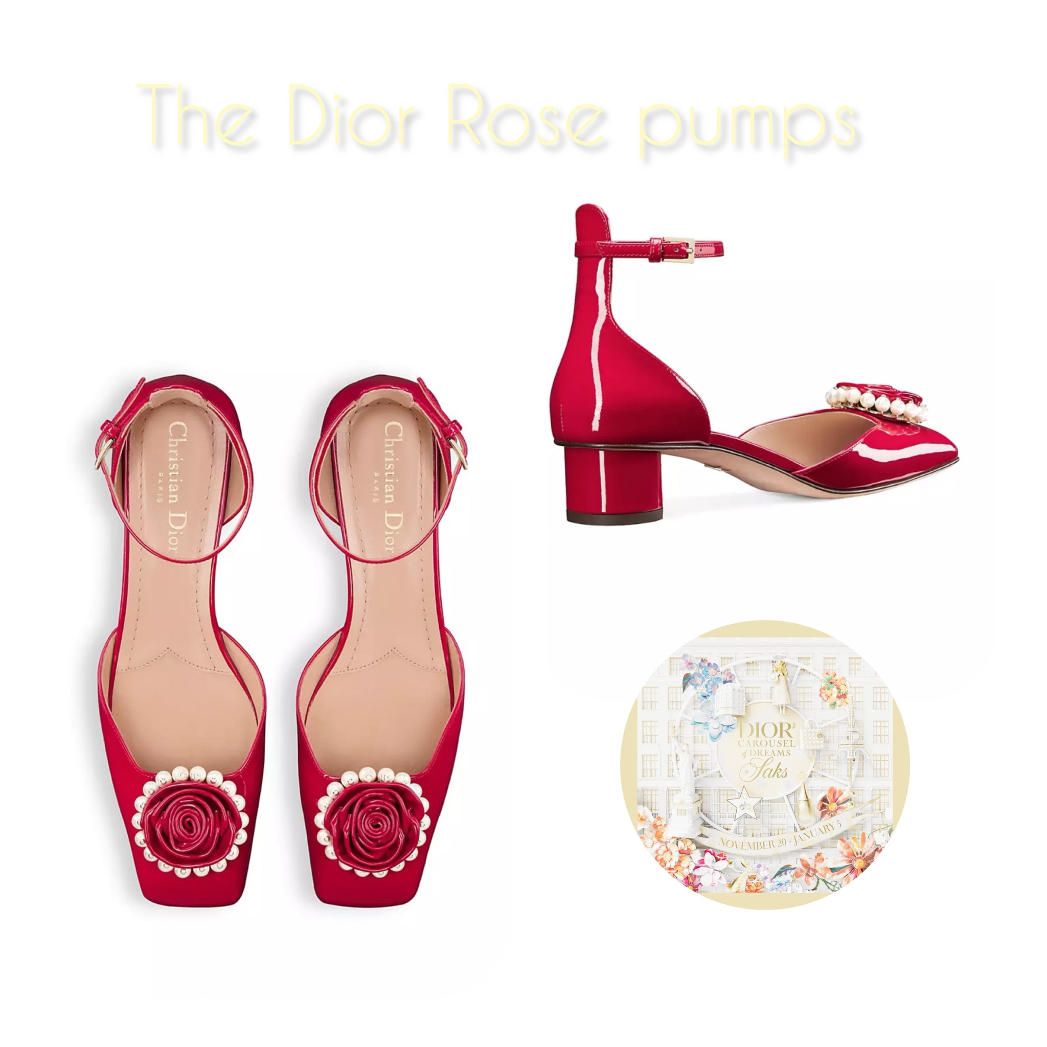 The Dior Rose pumps🌹 For a limited time only, the world of Dior is available to shop online!

#LTKwedding #LTKshoecrush #LTKparties