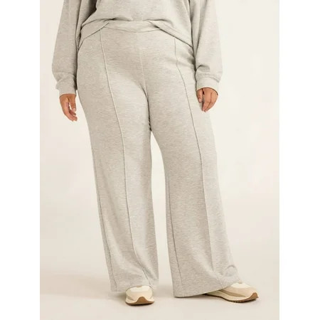 Scoop Women s and Women s Plus Scuba Knit Trouser Pants Sizes XS-4X | Walmart (US)