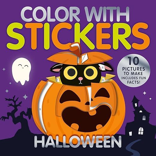Color with Stickers: Halloween | Amazon (US)