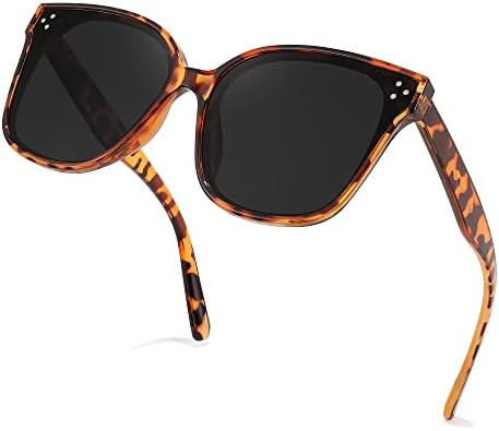 FEISEDY Oversized Polarized Sunglasses - UV400 Protection, Square Fashion Sun Glasses for Outdoor... | Amazon (US)