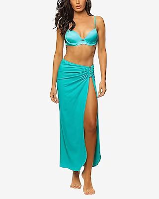 Guria Beachwear Side Slit Maxi Skirt | Express