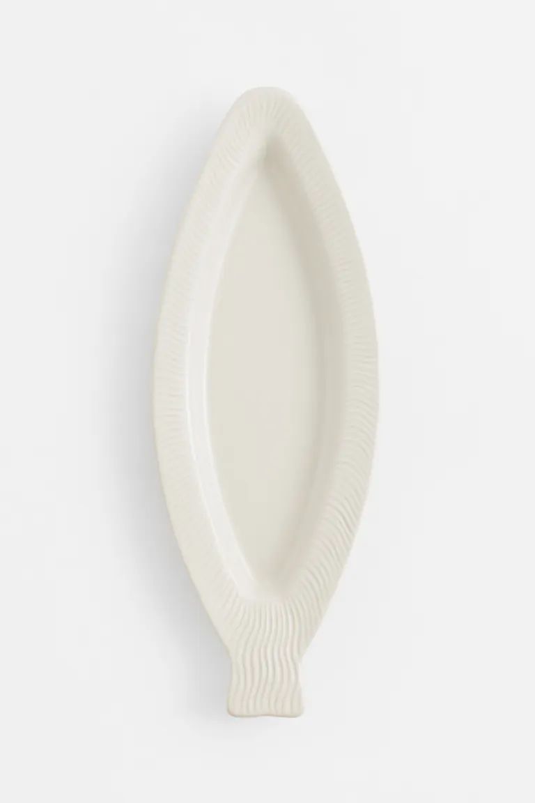 Stoneware Serving Plate | H&M (US)